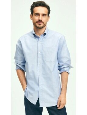 Brooks Brothers Irish Linen long-sleeve button-down shirt